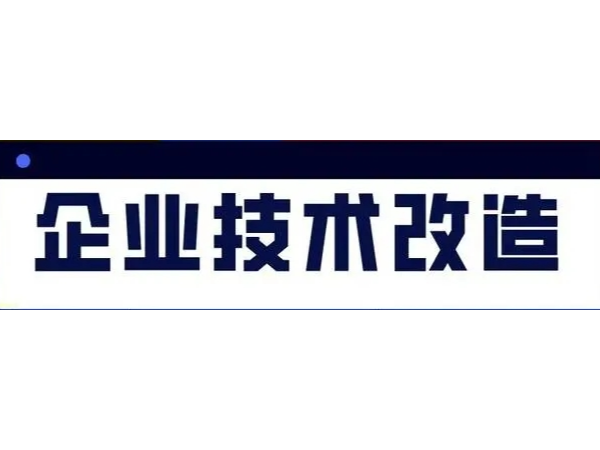 企业技术改造扶持计划